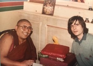Geoff Jukes and Geshe Namgyal Wangchen